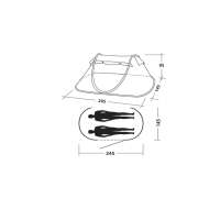 Easy Camp 2-Person Pop-Up Tent – Rent & Camp in Seconds - Image 3