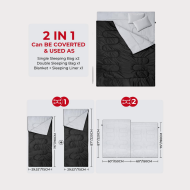 Ohuhu Double Sleeping Bag - Image 2
