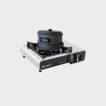 Outwell portable gas stove with cooking kit
