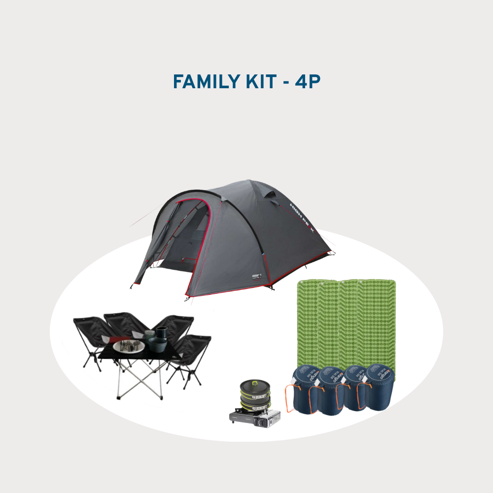 FAMILY-KIT (3) Family Camping Kit - Image 1