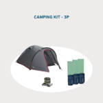 Camping Kit for 3 p